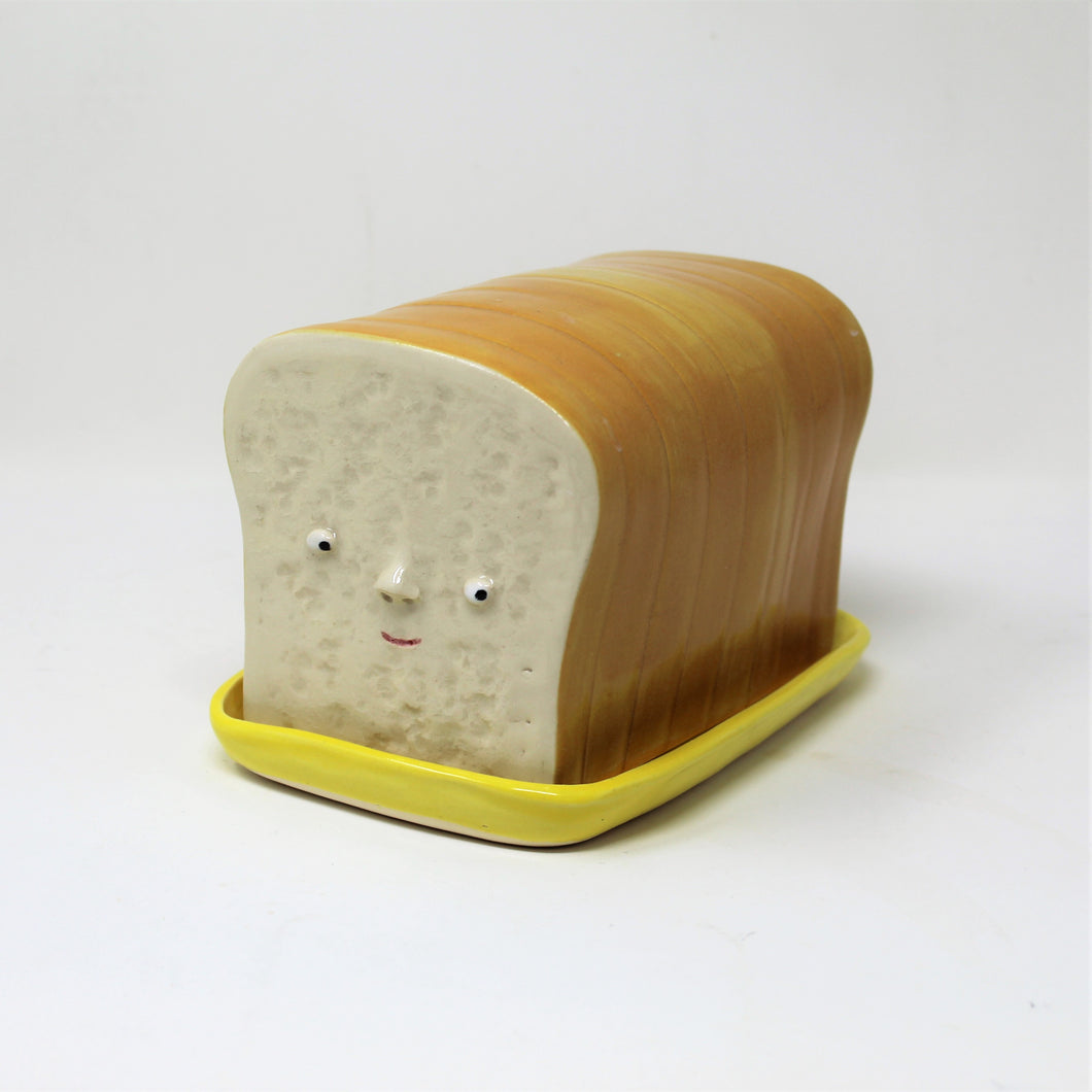 BREAD LOAF BUTTER DISH #2  $120 (shipping $20)
