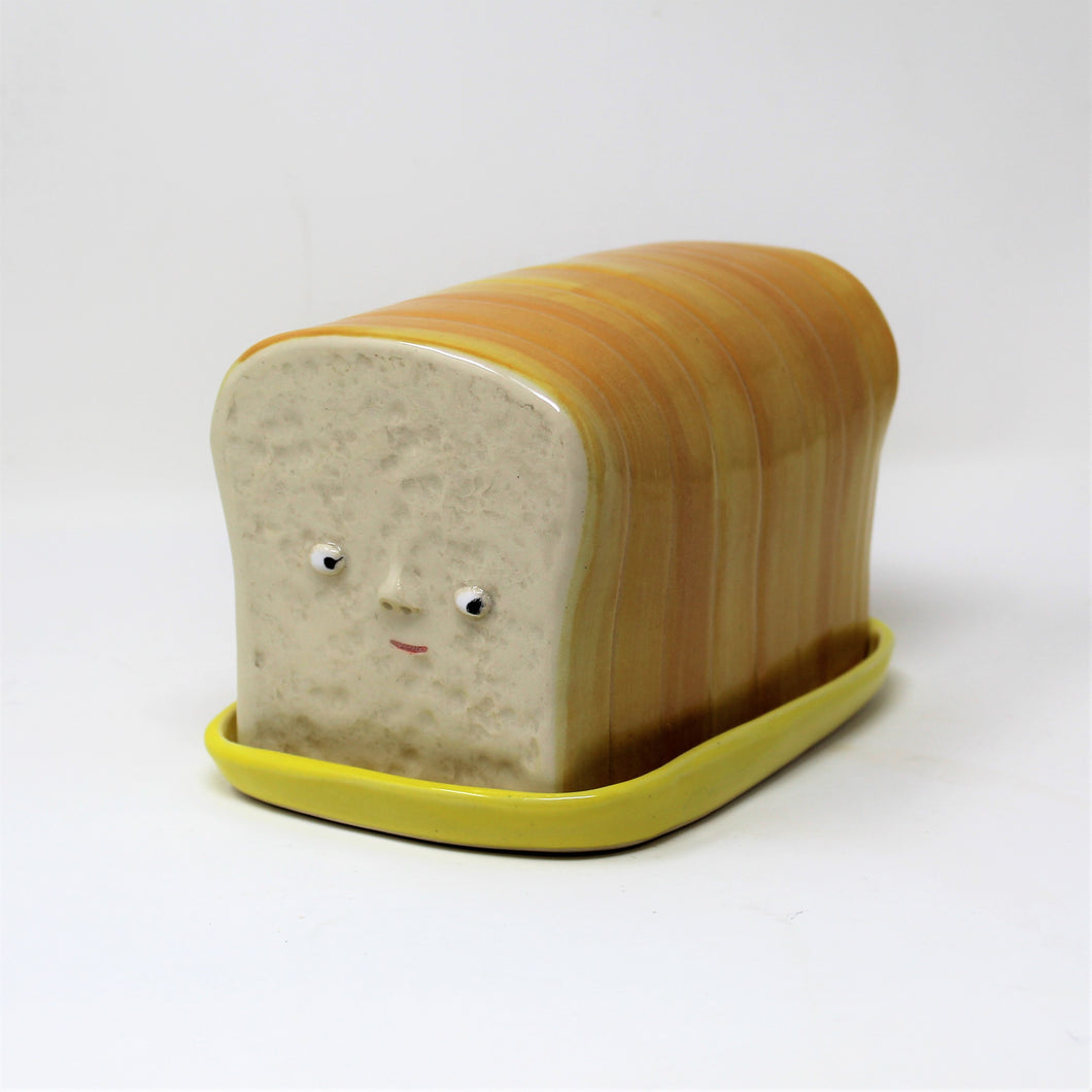 BREAD LOAF BUTTER DISH #4  $120 (shipping $20)