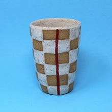 Load image into Gallery viewer, CHECKER FACE TUMBLER #3

