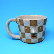 Load image into Gallery viewer, CHECKER FACE MUG #2
