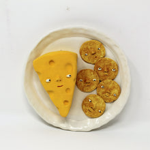 Load image into Gallery viewer, CHEESE AND CRACKERS PLATE WALL ART $150 (shipping $15)
