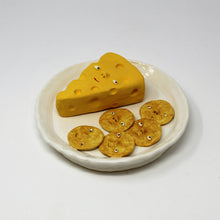 Load image into Gallery viewer, CHEESE AND CRACKERS PLATE WALL ART $150 (shipping $15)
