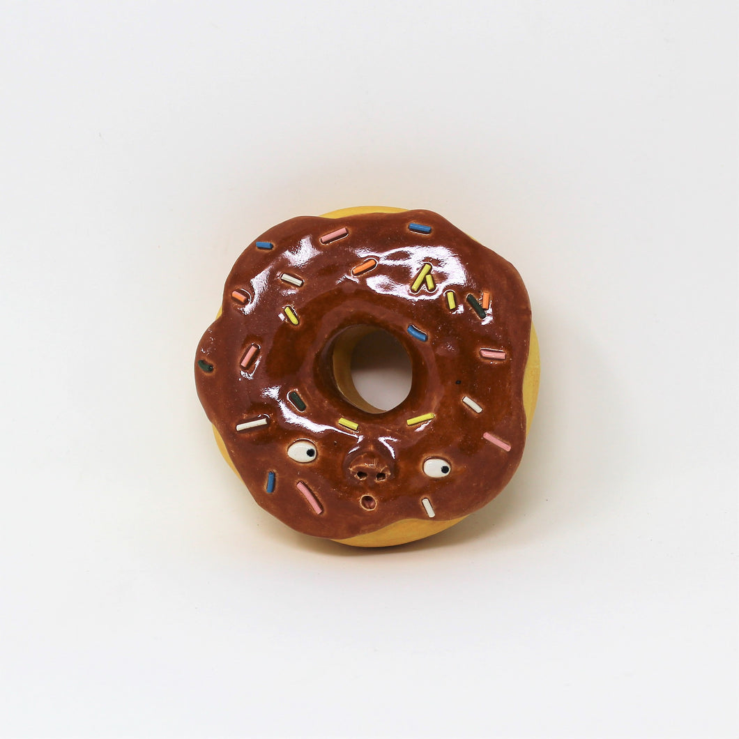 CHOCOLATE DONUT WALL ART #4