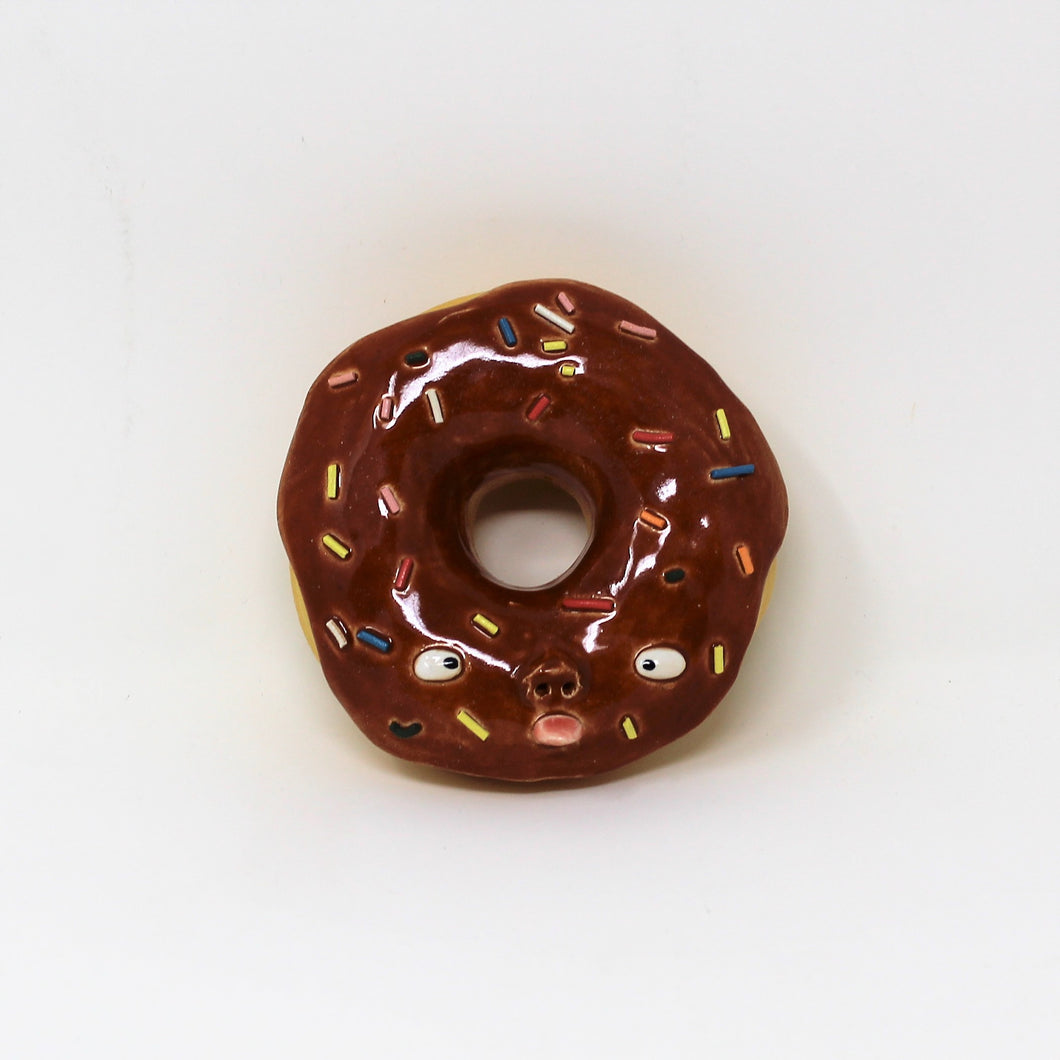 CHOCOLATE DONUT WALL ART #5
