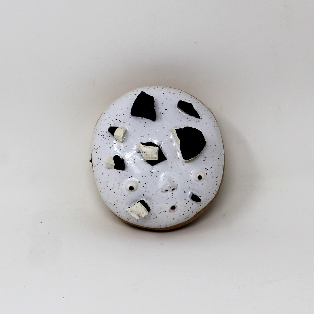 CHOCOLATE CREAM FILLED DONUT WALL ART #2