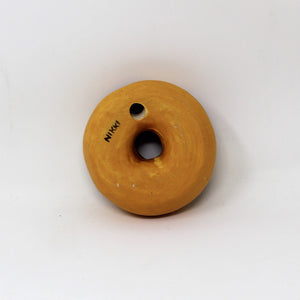 CHOCOLATE SHAVINGS DONUT WALL ART