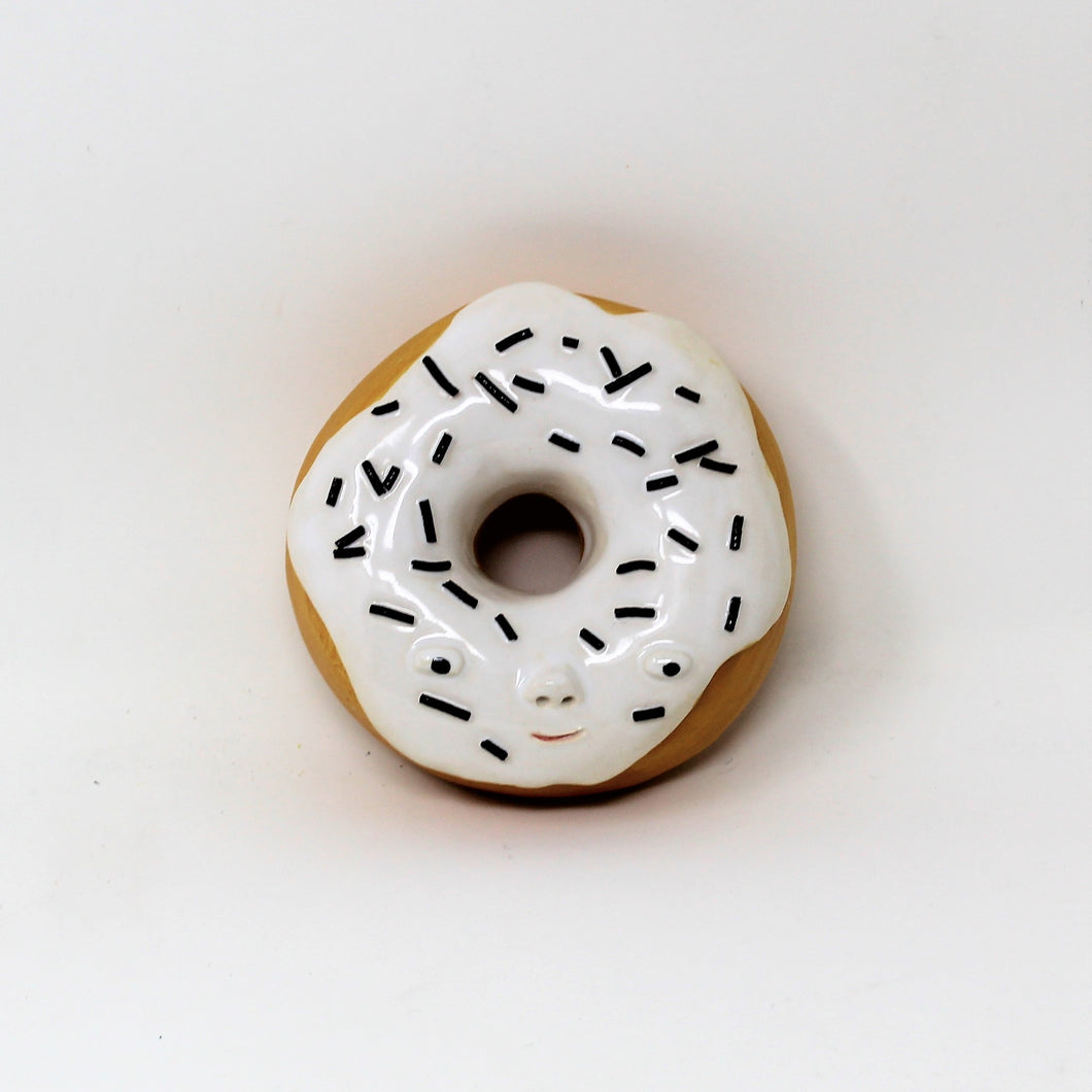 CHOCOLATE SPRINKLES DONUT WALL ART #2