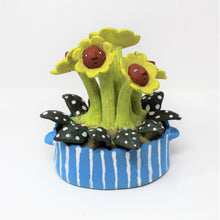 Load image into Gallery viewer, YELLOW FLOWER JAR
