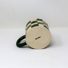 Load image into Gallery viewer, GREEN CHECKER MUG #1

