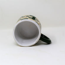 Load image into Gallery viewer, GREEN CHECKER MUG #2
