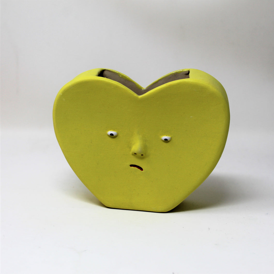 CANDY HEART FACE VASE #2