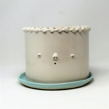Load image into Gallery viewer, 7.5 INCH CAKE PLANTER WITH PLATE
