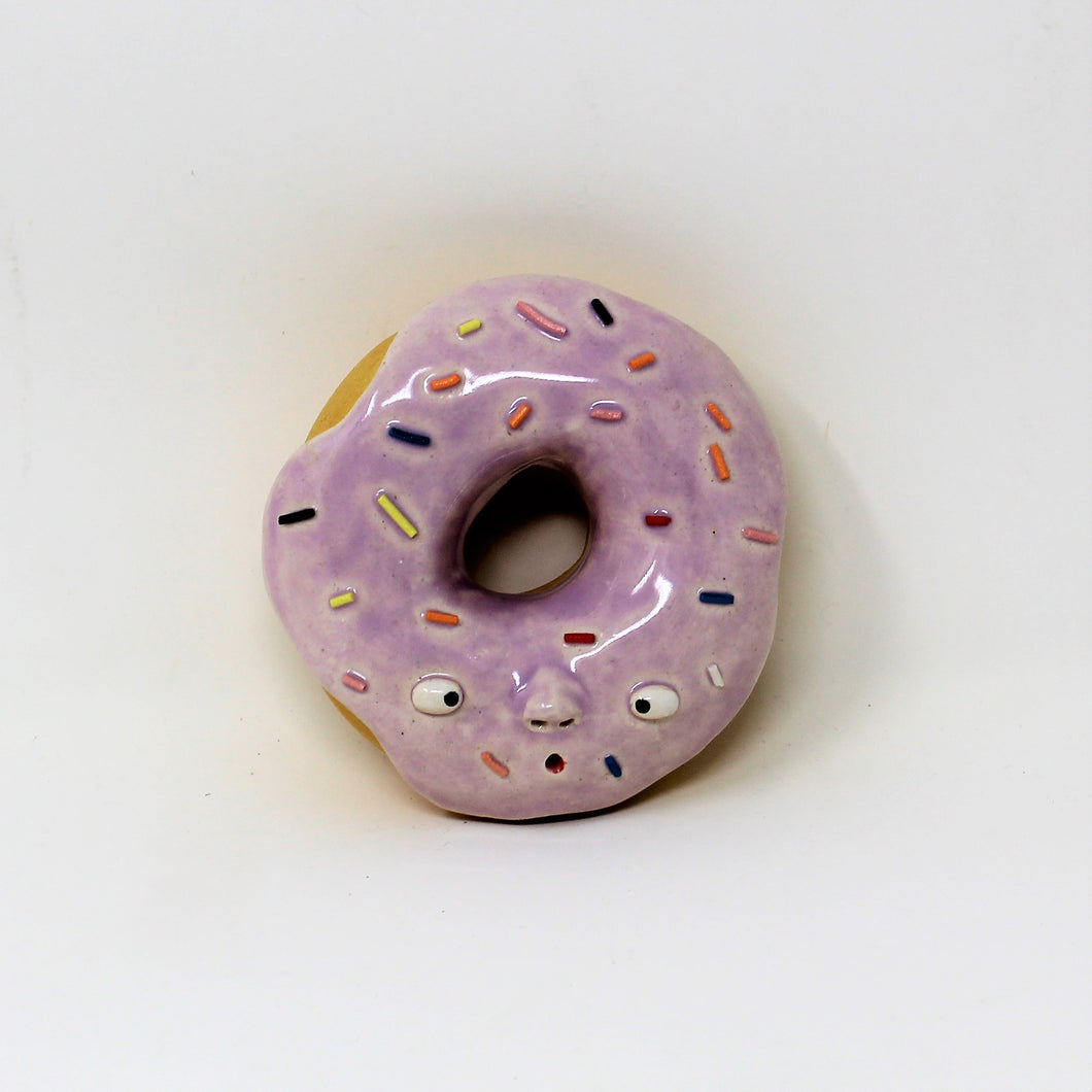 LAVENDAR DONUT WALL ART #1