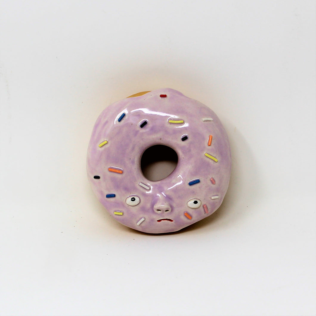 LAVENDAR DONUT WALL ART #2