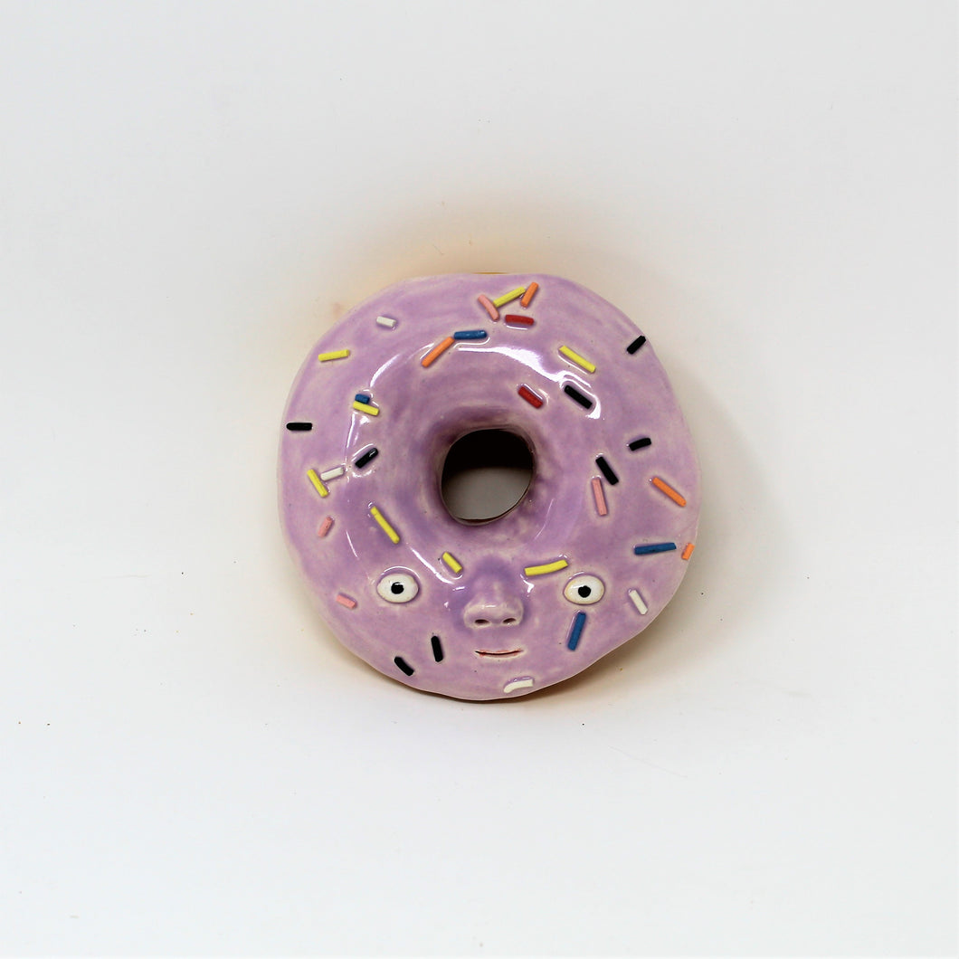 LAVENDAR DONUT WALL ART #3