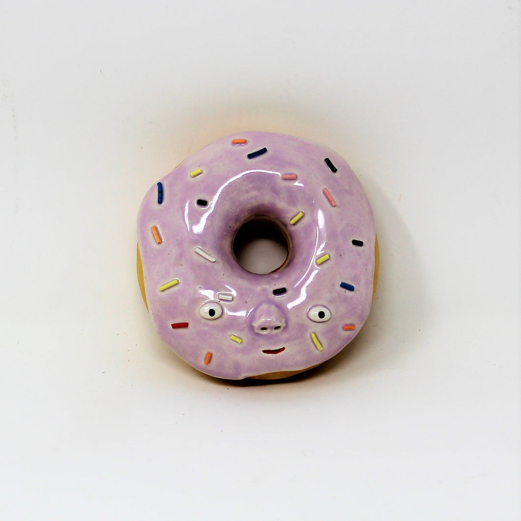 LAVENDAR DONUT WALL ART #4