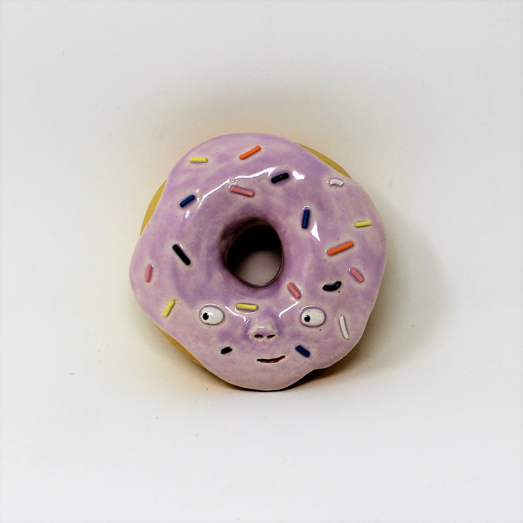LAVENDAR DONUT WALL ART #1