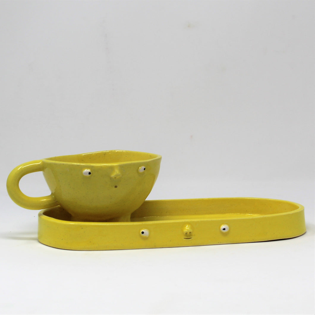 LONG COOKIE TRAY AND CUP SET #1