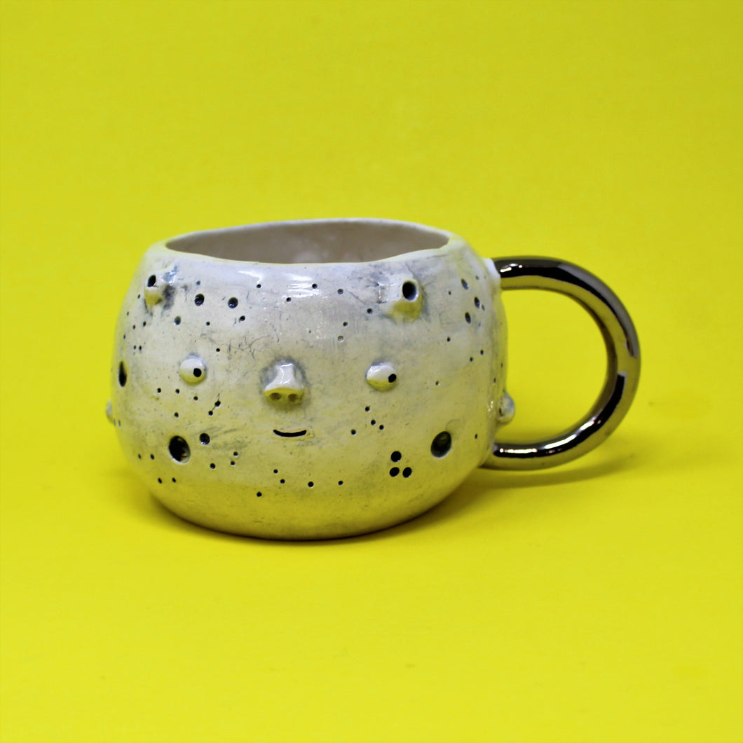 16 OZ. SILVER LUSTER MOON MUG #1
