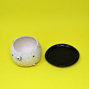 4.25 INCH MOON PLANTER #1