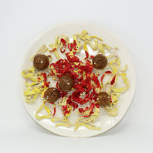 Load image into Gallery viewer, PASTA AND MEATBALLS PLATE WALL ART $175 (shipping $20)

