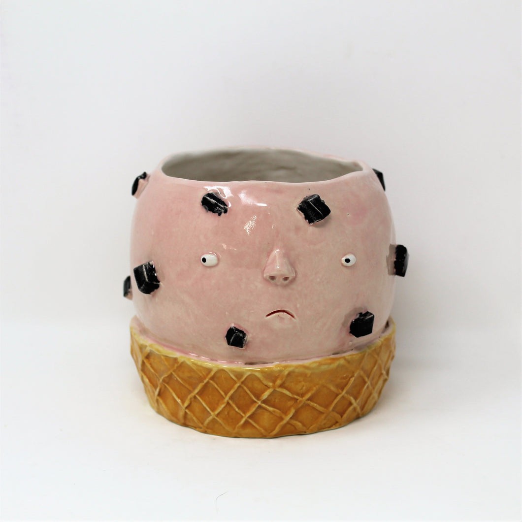 ICE CREAM PINK CHIP ICE CREAM BOWL #1