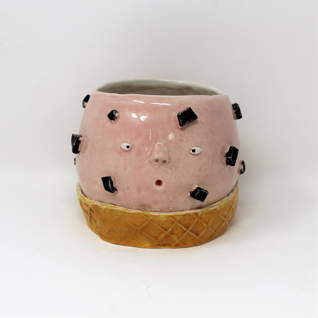 ICE CREAM PINK CHIP ICE CREAM BOWL #4
