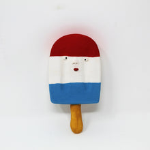 Load image into Gallery viewer, RED WHITE AND BLUE POPSICLE WALL ART #1
