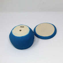 Load image into Gallery viewer, TURQUOISE SAD BOI 4 INCH CRYING PLANTER WITH PLATE #4
