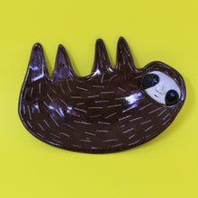 Load image into Gallery viewer, SLOTHY FACE TRINKET PLATE #1
