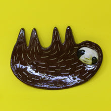Load image into Gallery viewer, SLOTHY FACE TRINKET PLATE #3
