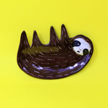Load image into Gallery viewer, SLOTHY FACE TRINKET PLATE #6
