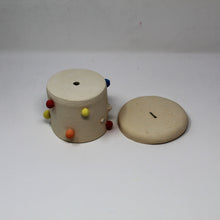 Load image into Gallery viewer, MULTICOLOR 4 INCH PLANTER WITH PLATE #1
