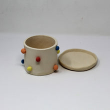 Load image into Gallery viewer, MULTICOLOR 4 INCH PLANTER WITH PLATE #2
