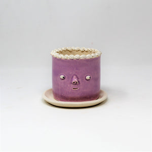 3.25 INCH CAKE PLANTER WITH PLATE #4