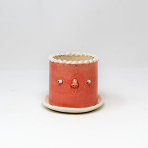 3.25 INCH CAKE PLANTER WITH PLATE #6