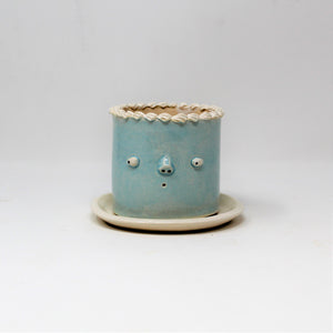 3.25 INCH CAKE PLANTER WITH PLATE #7