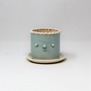 3.25 INCH CAKE PLANTER WITH PLATE #8
