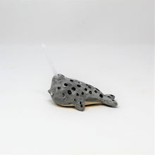 Load image into Gallery viewer, 4 INCH NARWHAL BIRTHDAY CANDLE HOLDER #1
