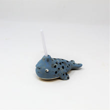 Load image into Gallery viewer, 4 INCH NARWHAL BIRTHDAY CANDLE HOLDER #3
