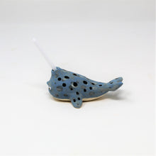 Load image into Gallery viewer, 4 INCH NARWHAL BIRTHDAY CANDLE HOLDER #4
