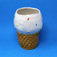 Load image into Gallery viewer, LARGE ICE CREAM AND SPRINKLES FACE TUMBLER #1
