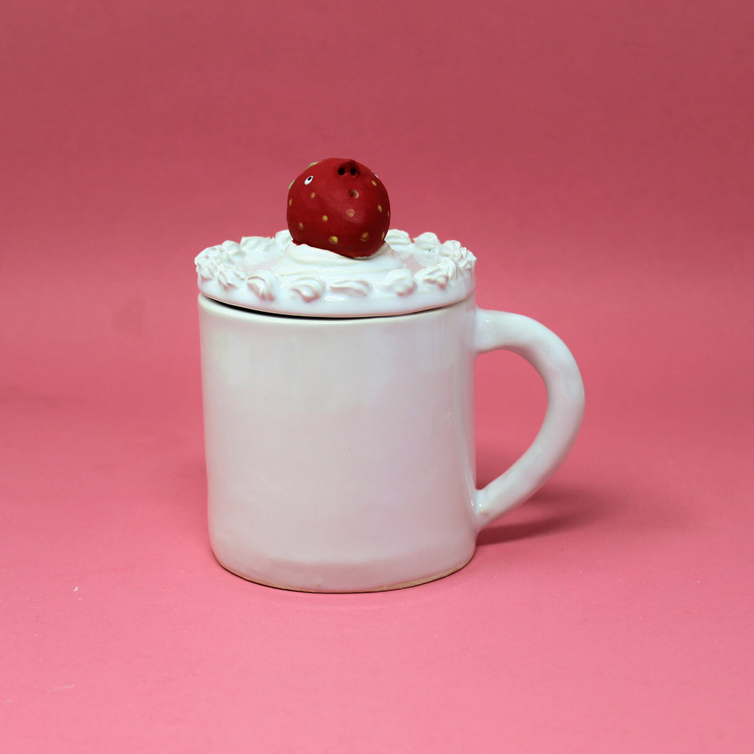 CAKE MUG WITH STRAWBERRY #3