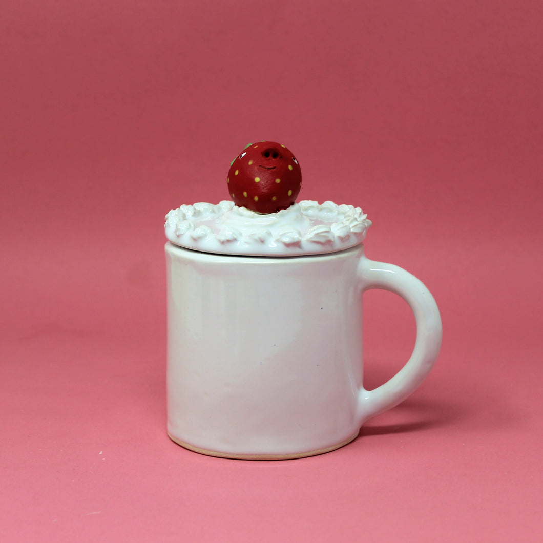 CAKE MUG WITH STRAWBERRY #4
