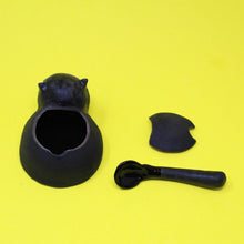 Load image into Gallery viewer, BLACK CAT SUGAR BOWL #2

