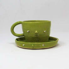 Load image into Gallery viewer, TEA CUP AND SAUCER SET #4
