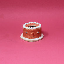 Load image into Gallery viewer, ONE TIER PINK CAKE TAPER CANDLE HOLDER #1

