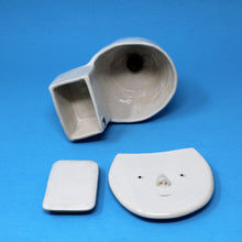 Load image into Gallery viewer, TOILET POUR OVER TANK MUG WITH TINY POOP #4
