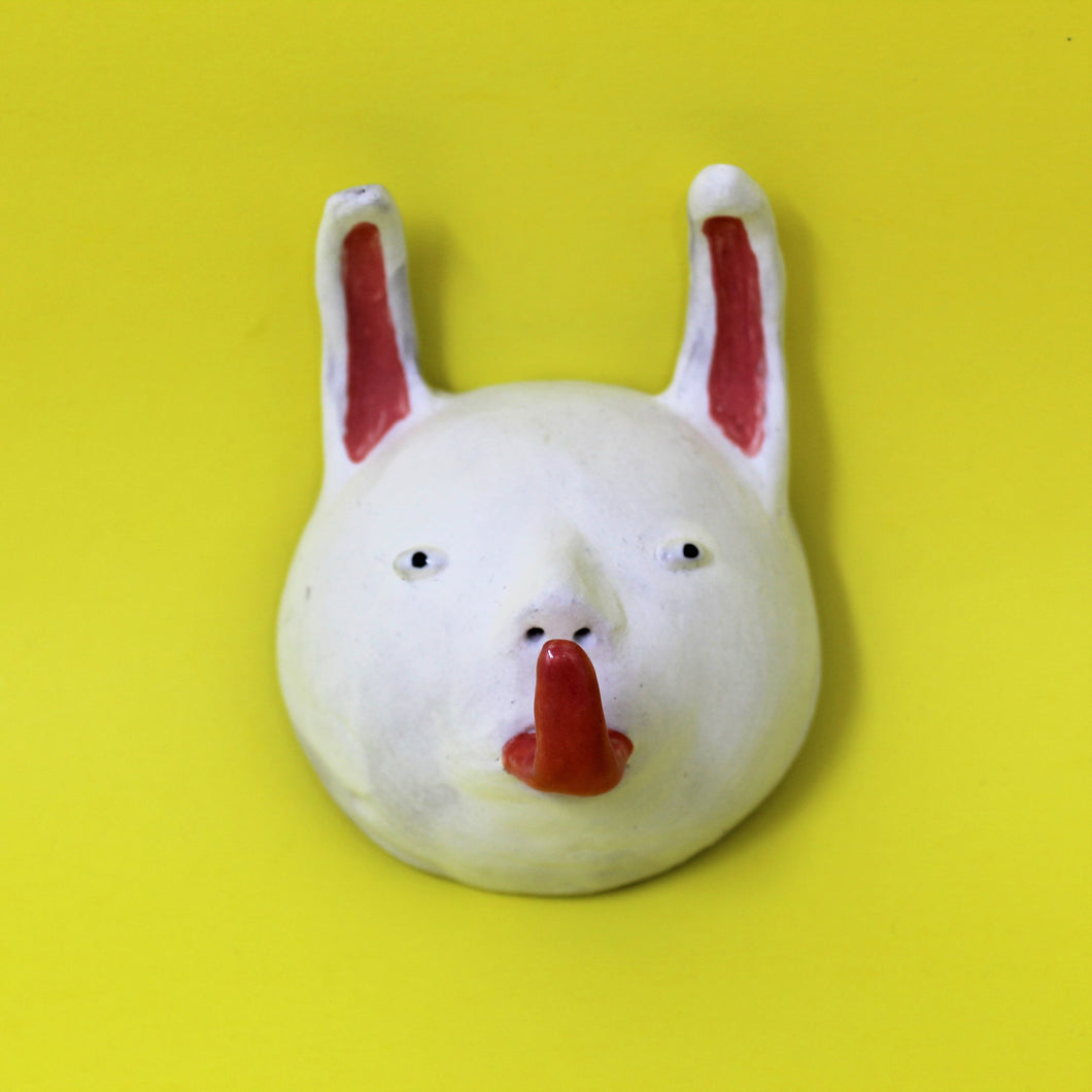 BUNNY KEY/MASK HOOK WALL PIECE #1