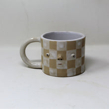 Load image into Gallery viewer, WHITE CHECKER MUG #2
